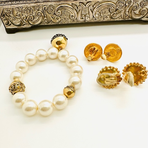 Vintage Pearl Jewelry lot - Picture 4 of 13